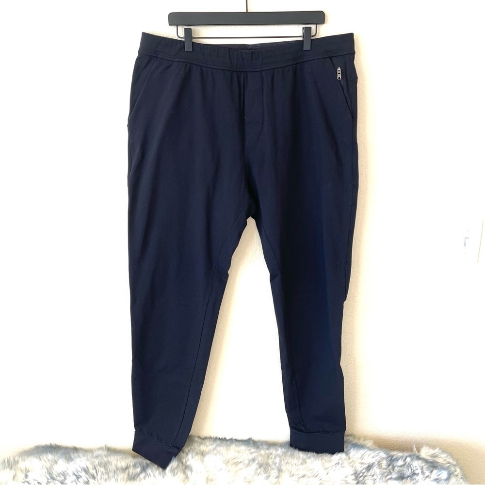Public Rec Men’s Pull On Pants 40/36 Black Stretch Jogger Athleisure Outdoor